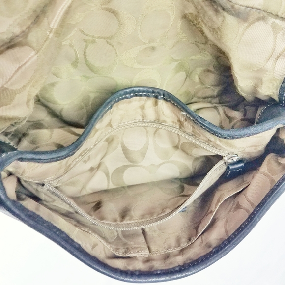 Coach Soho Flap Bag Purse Black H040-9247 Handbag - Picture 7 of 8